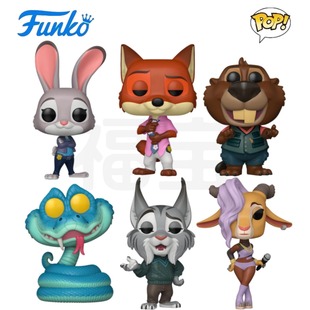 Funko Zootopia周边朱迪尼克盖瑞舍利公仔手办 POP疯狂动物城2