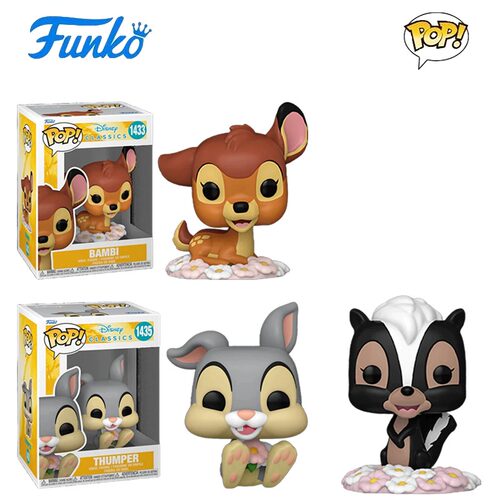 FUNKO迪士尼小鹿斑比公仔手办