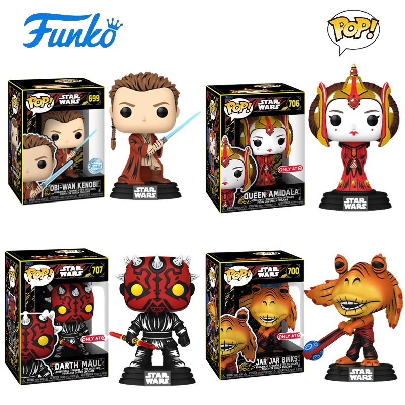 FUNKO星球大战外传黑光公仔手办