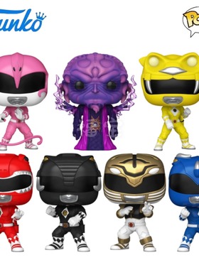 Funko POP恐龙战队Mighty Morphin Power Rangers周边公仔手办