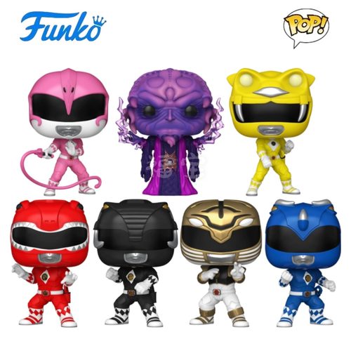 Funko POP恐龙战队Mighty Morphin Power Rangers周边公仔手办