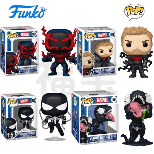 Funko POP漫威Venom毒液蜘蛛侠霸王龙2099埃迪潮玩公仔手办