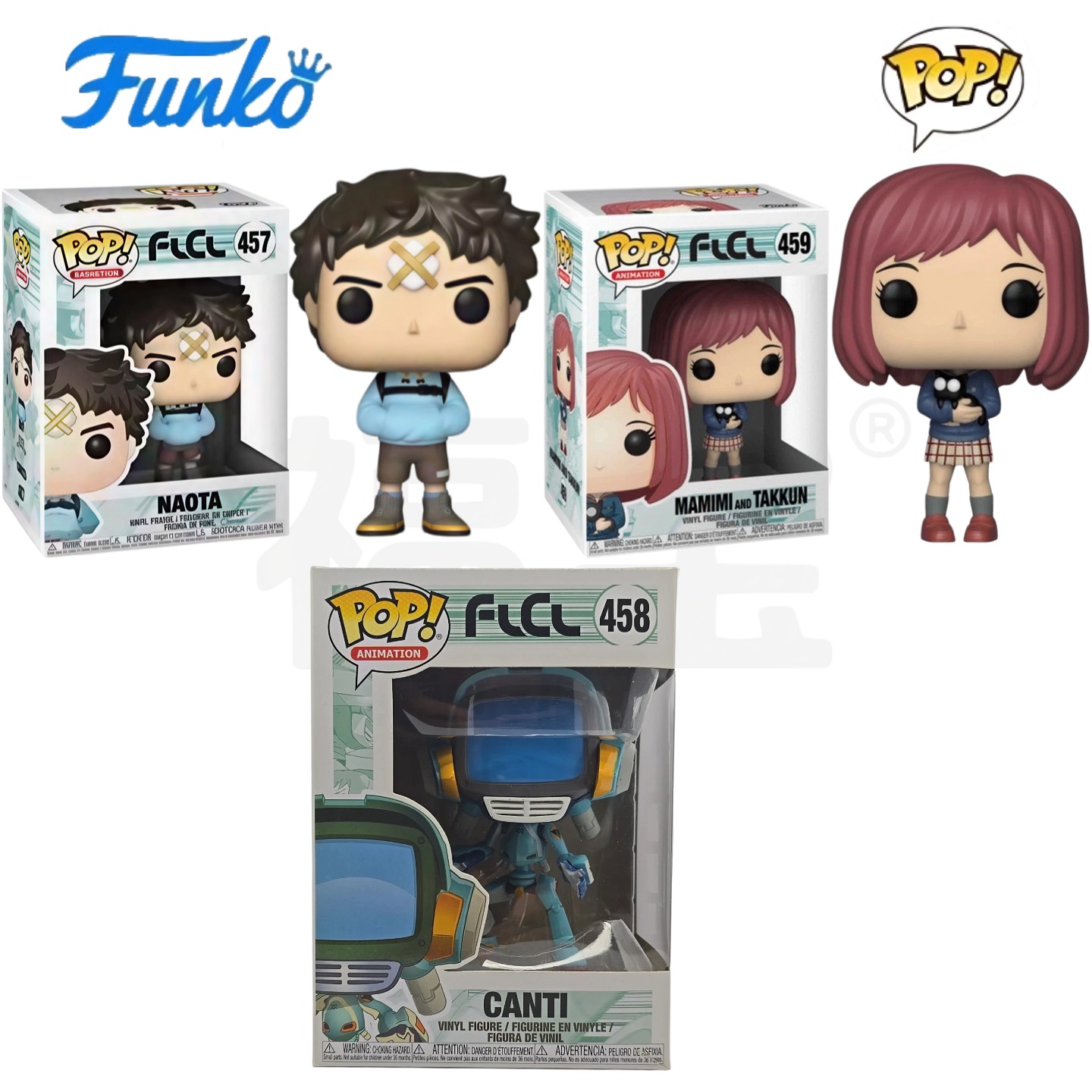 FunkoPOP特她的她FLCL周边手办