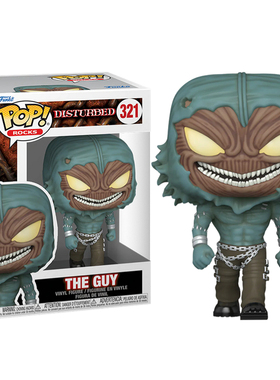 Funko POP Disturbed乐队 吉祥物The Guy公仔手办