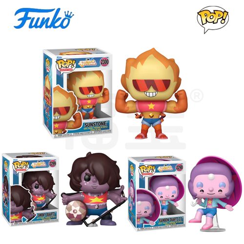 Funko POP史蒂文宇宙Steven Universe周边彩虹石英太阳石公仔手办