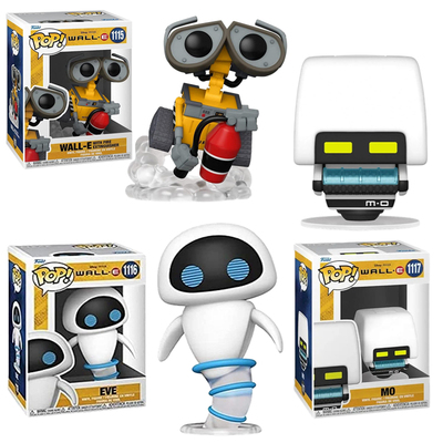 机器人总动员瓦力伊娃公仔手办