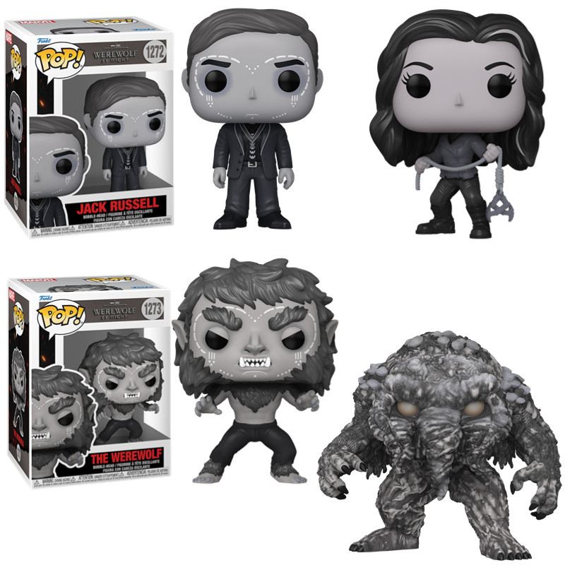 Funko POP 暗夜狼人Werewolf By Night 杰克 艾莎 TED公仔手办