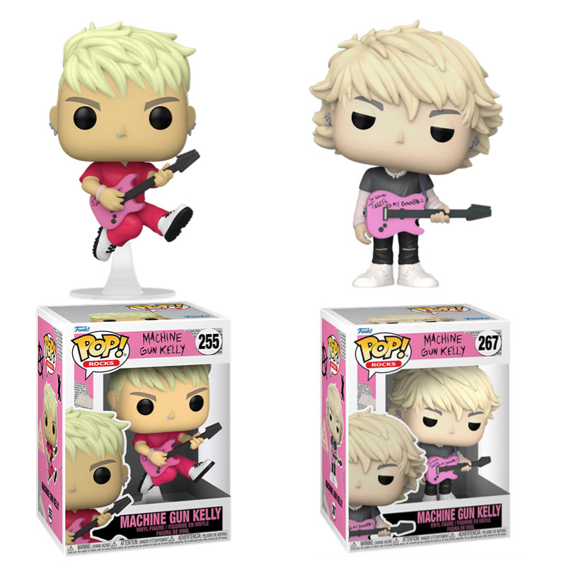 funko pop机关枪凯利machine gun kelly说唱歌手演员公仔手办收藏