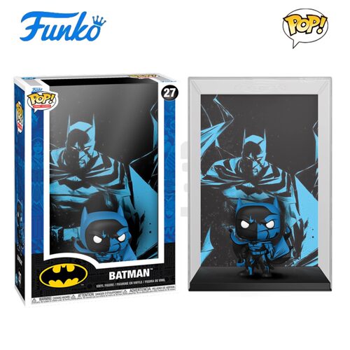 Funko POP DC漫画蝙蝠侠 黑与蓝Batman Black & Blue漫画封面手办