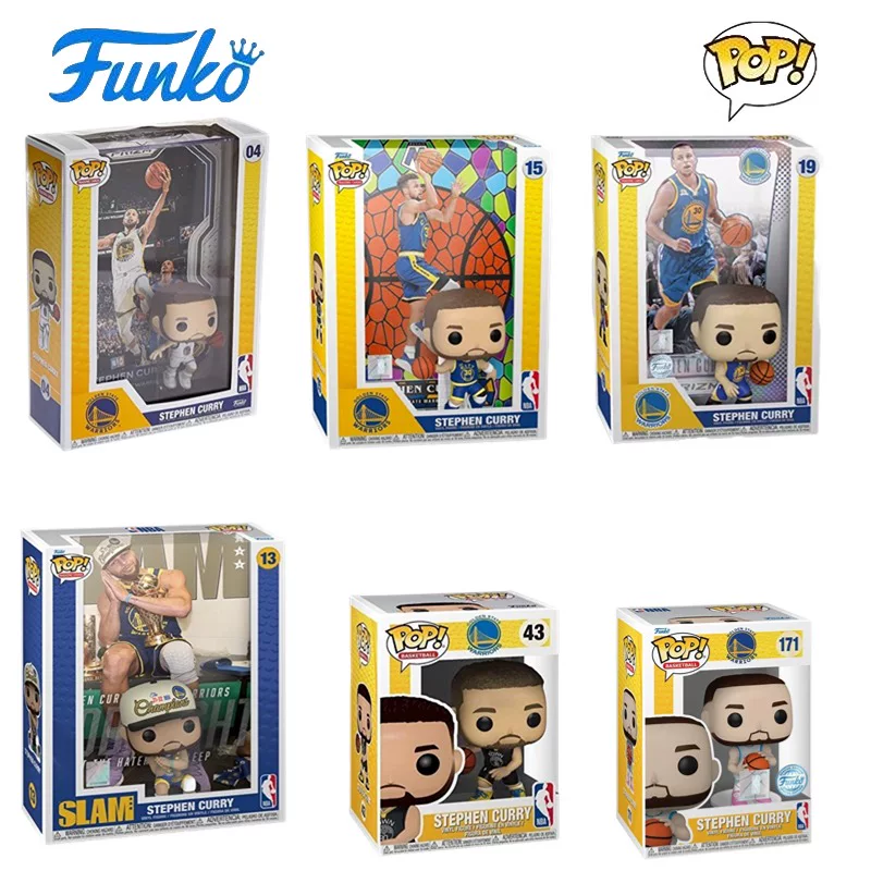 Фигурка FUNKO POP баскетбол NBA звезда Стивен Карри, кукла, рукописный надпись