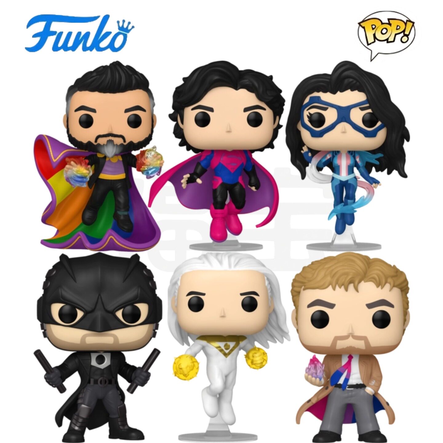Funko POP DC Comics漫画周边小乔纳森康斯坦丁阿波罗公仔手办