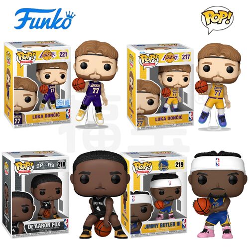 Funko POP篮球星NBA Basketball周边福克斯 吉米 卢卡东契奇手办