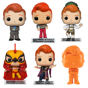 Christopher Brien pop柯南秀Conan脱口秀公仔手办Conan Funko