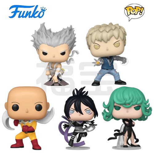 Funko POP 一拳超人One-Punch Man周边琦玉龙卷杰诺斯饿狼手办