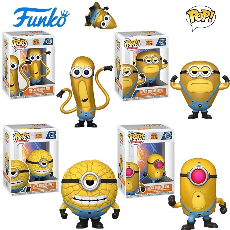 卡通神偷奶爸4手办盲盒Funko