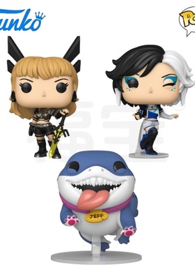 Funko POP漫威争锋Marvel Rivals 游戏周边陆行鲨魔剑客冰月手办