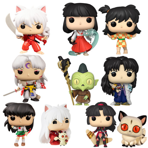 日本犬夜叉杀生丸人物公仔手办