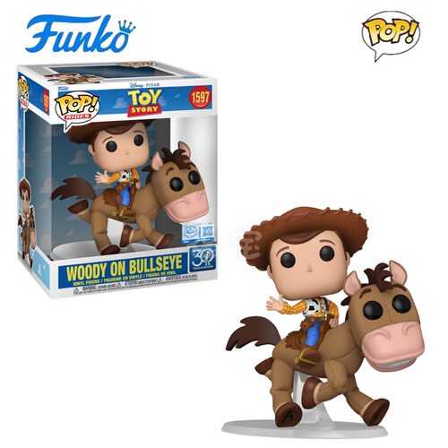 Funko POP玩具总动员30周年Toy Story周边胡迪与红心马woody手办