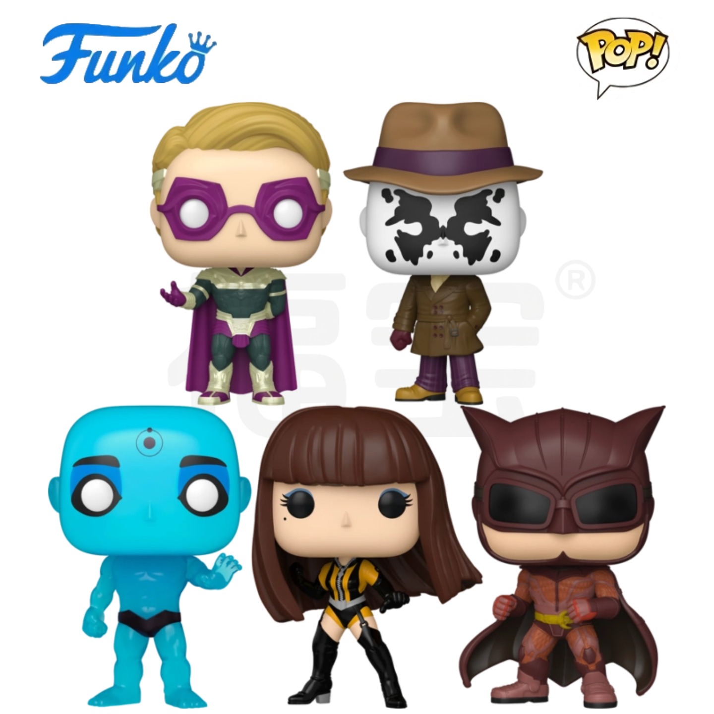 Funko POP DC宇宙守望者Watchmen周边丝魂 法老王公仔手办人偶