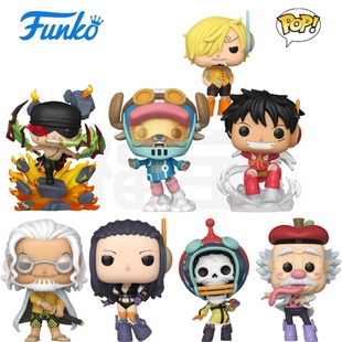 Funko POP海贼王弹头岛One Piece路飞山治罗宾布鲁克索隆雷利手办