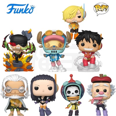 Funko POP海贼王弹头岛One Piece路飞山治罗宾布鲁克索隆雷利手办