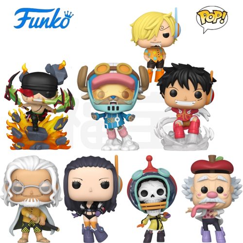 Funko POP海贼王弹头岛One Piece路飞山治罗宾布鲁克索隆雷利手办