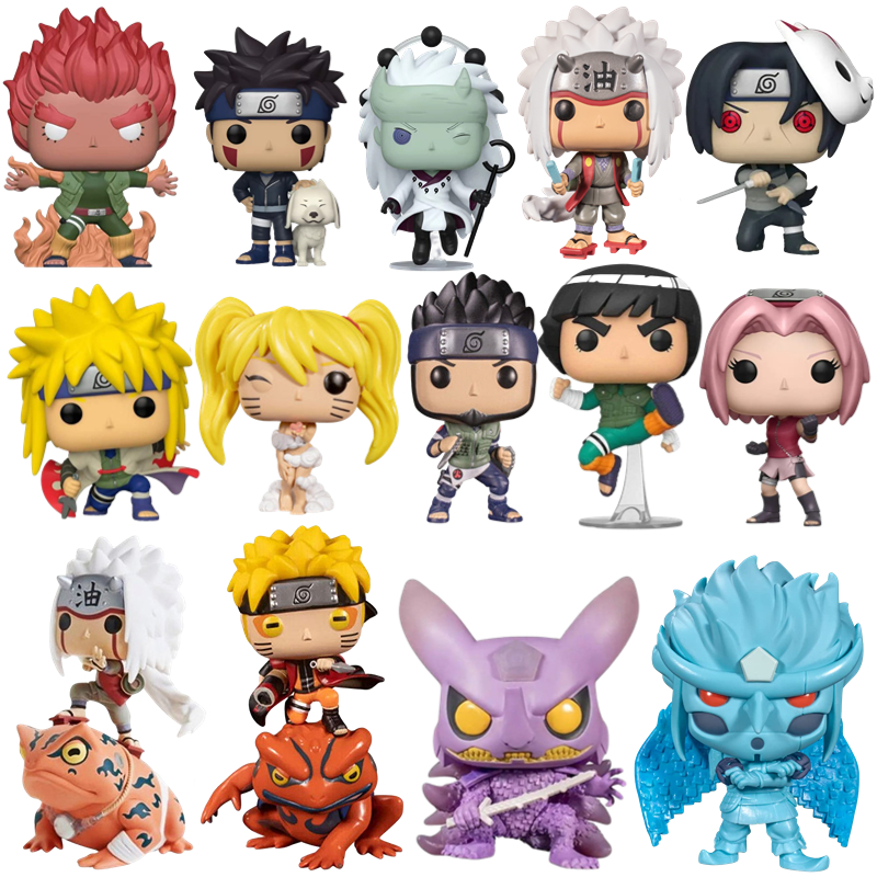 Funko POP火影忍者NARUTO六道凯奇拉比犬冢牙神月卡卡西手办公仔 模玩/动漫/周边/娃圈三坑/桌游 手办/手办景品 原图主图