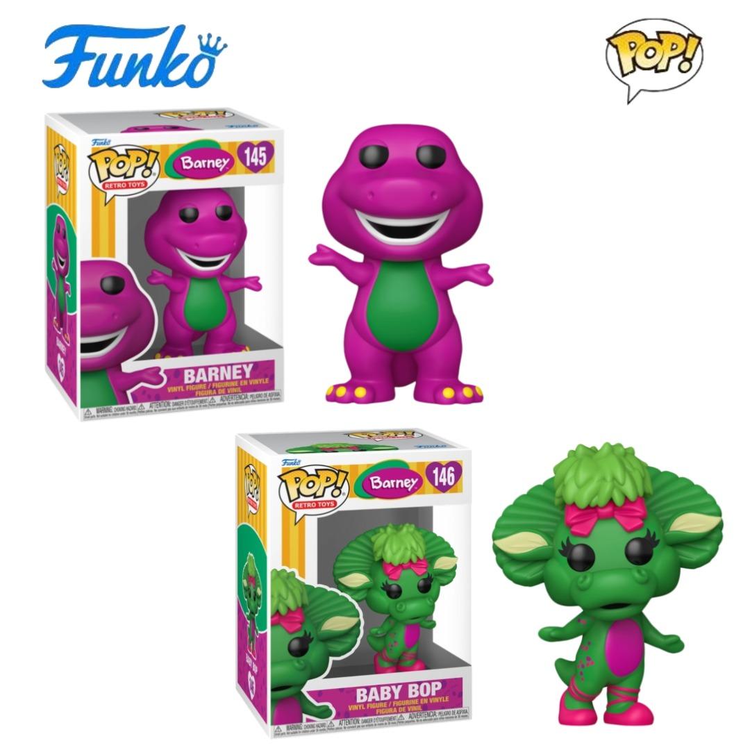 Funko POP 巴尼与朋友们Barney特摄片Baby Bop 公仔手办摆件