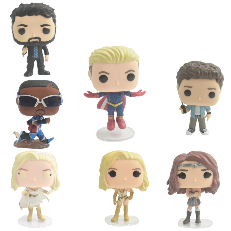 funko 黑袍纠察队the boys 祖国人星光梅芙玄色屠夫修伊公仔手办