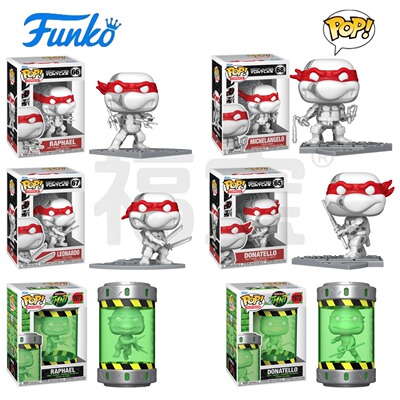 Funko POP 忍者神龟Teenage Mutant Ninja Turtles周边公仔手办