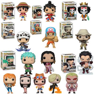 日漫海贼王手办公仔路飞萨博