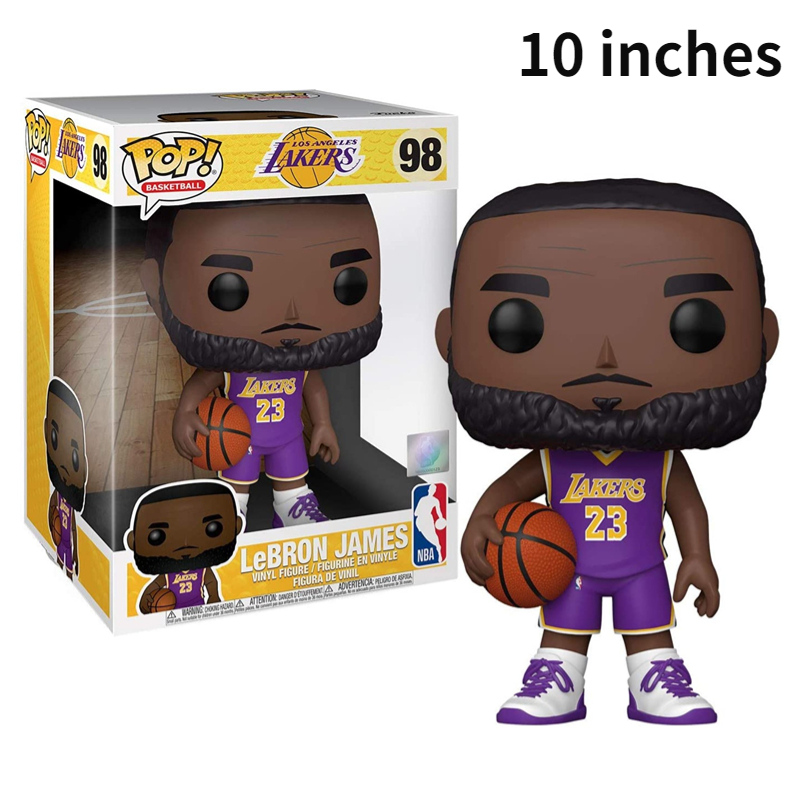 10寸NBA勒布朗·詹姆斯公仔手办