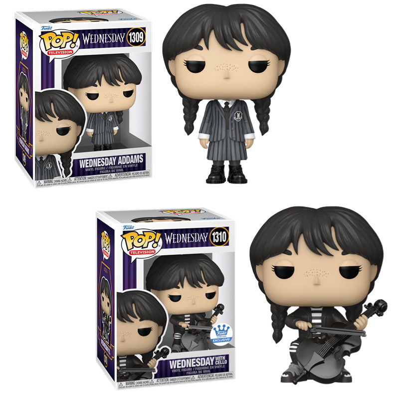 funko pop 星期三 wednesday addams周边亚当斯一家公仔手办人偶