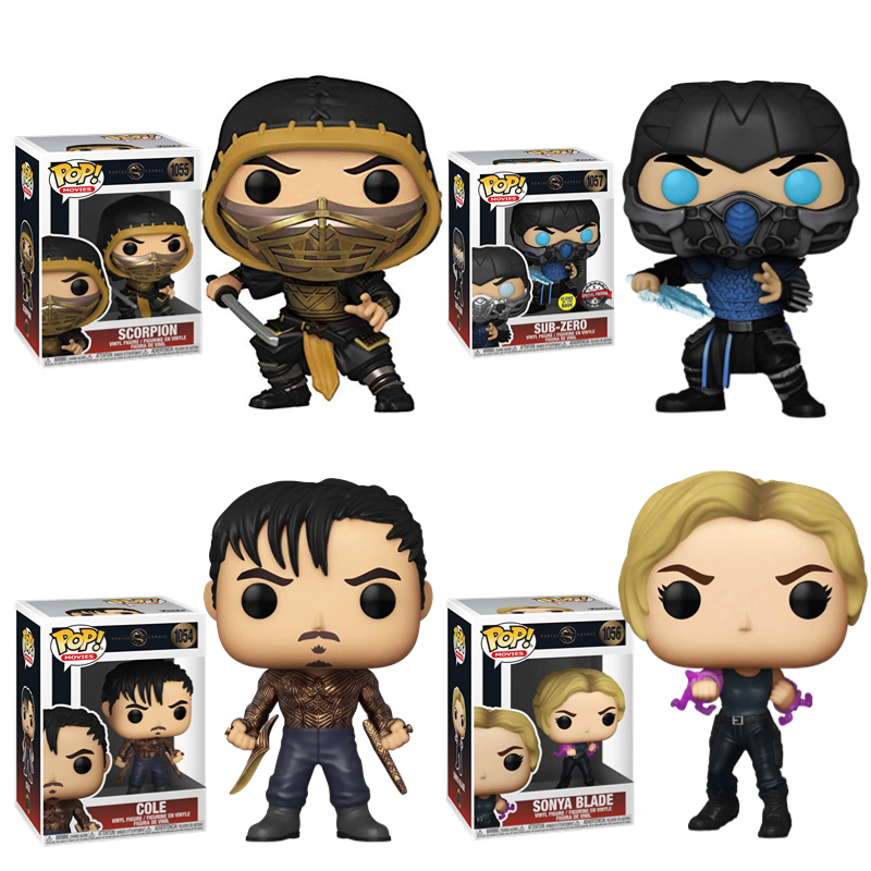 funko pop 真人快打:毁灭mortal kombat公仔手办索尼娅 科尔·扬