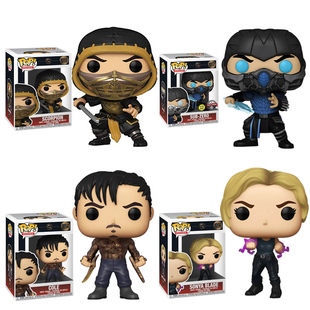Funko POP 真人快打：毁灭Mortal Kombat公仔手办索尼娅 科尔·扬