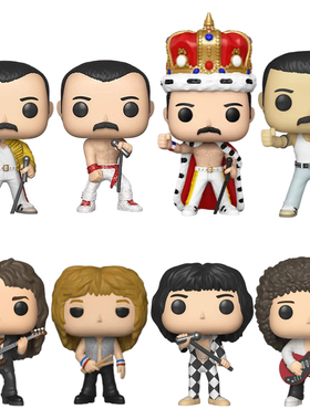 Funko pop皇后乐队Queen佛莱迪Freddie Mercury Mariah Carey手办