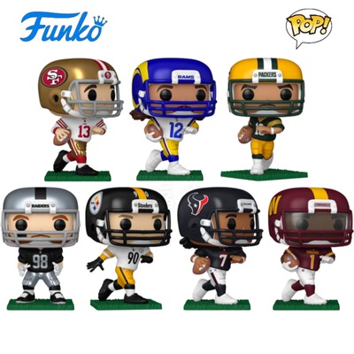 Funko POP橄榄球NFL Football球星Maxx Crosby Puka Nacua手办