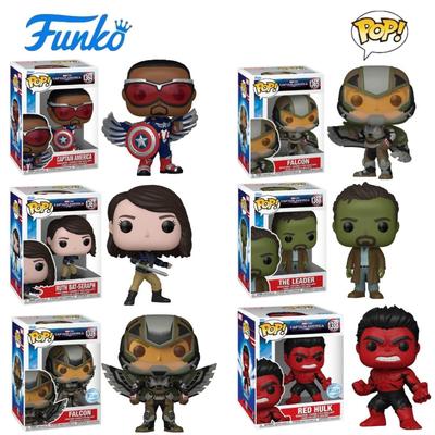 Funko POP美国队长4:勇敢新世界Captain America猎鹰红浩克手办