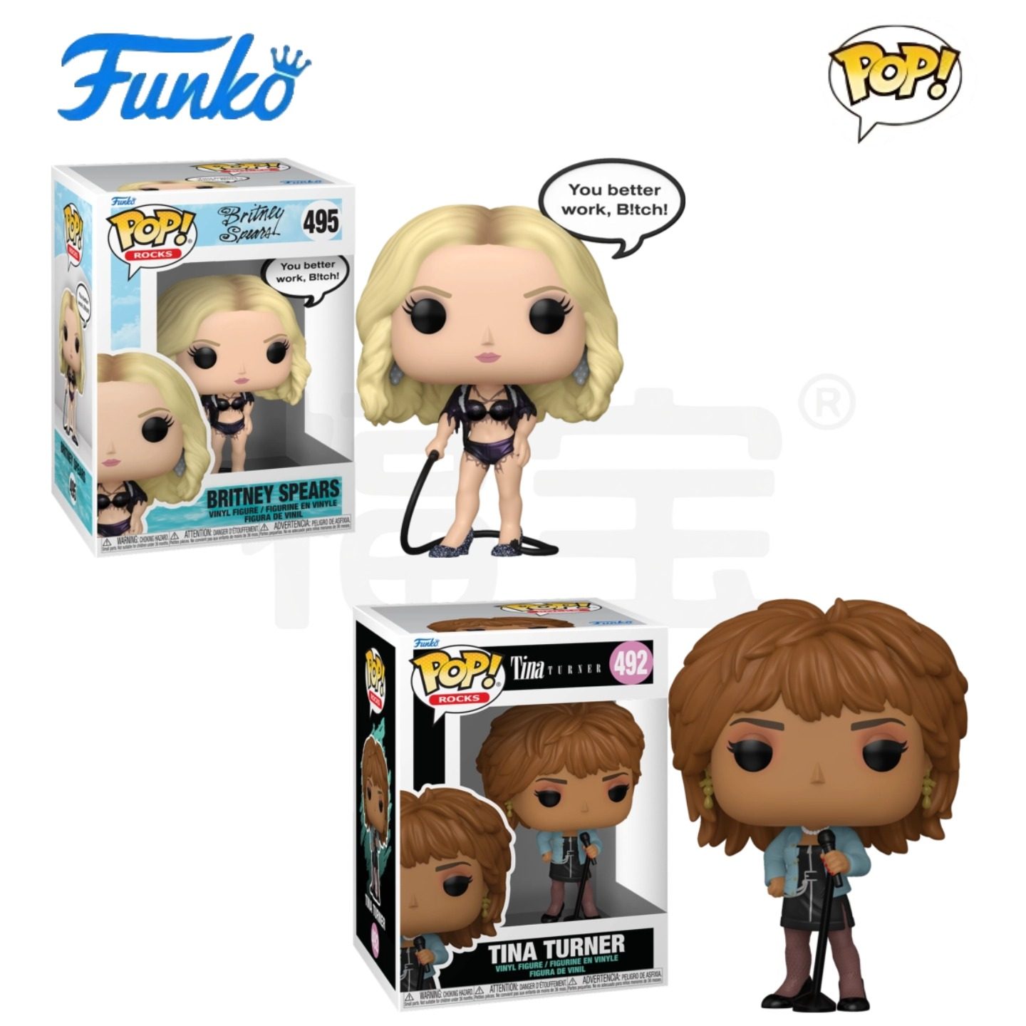FunkoPOP布兰妮蒂娜特纳手办