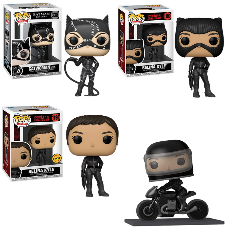 Funko pop DC猫女塞琳娜Catwoman周边公仔手办人偶摆件礼物代购