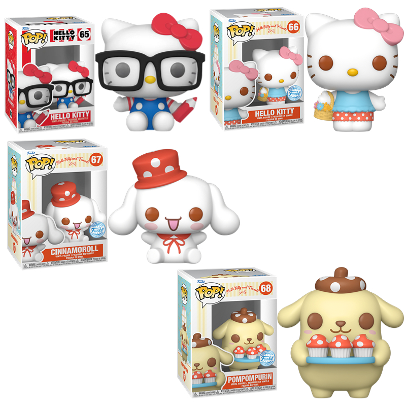 FUNKO三丽鸥凯蒂猫大耳狗公仔