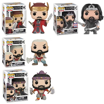 四大名著水浒传收藏卡通公仔