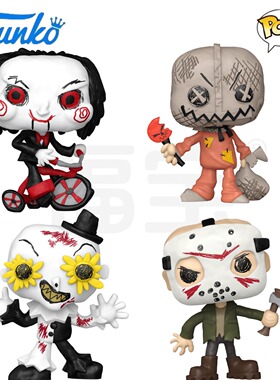 Funko POP恐怖涂鸦风格杰森比利小丑山姆公仔手办Doodle Stylised