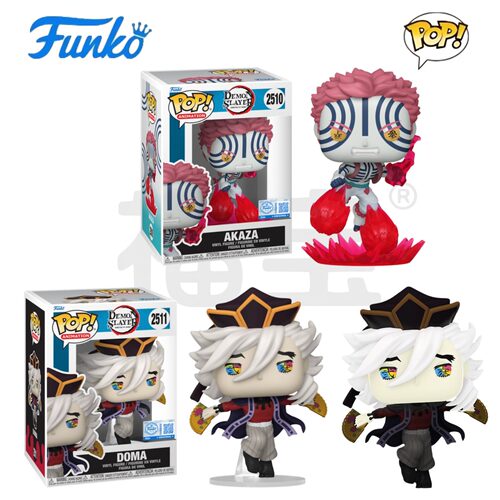 Funko POP 鬼灭之刃 无限城篇Demon Slayer周边童磨 猗窝座手办