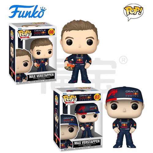 Funko POP F1一级方程式赛车红牛车队维斯塔潘公仔手办人偶摆件