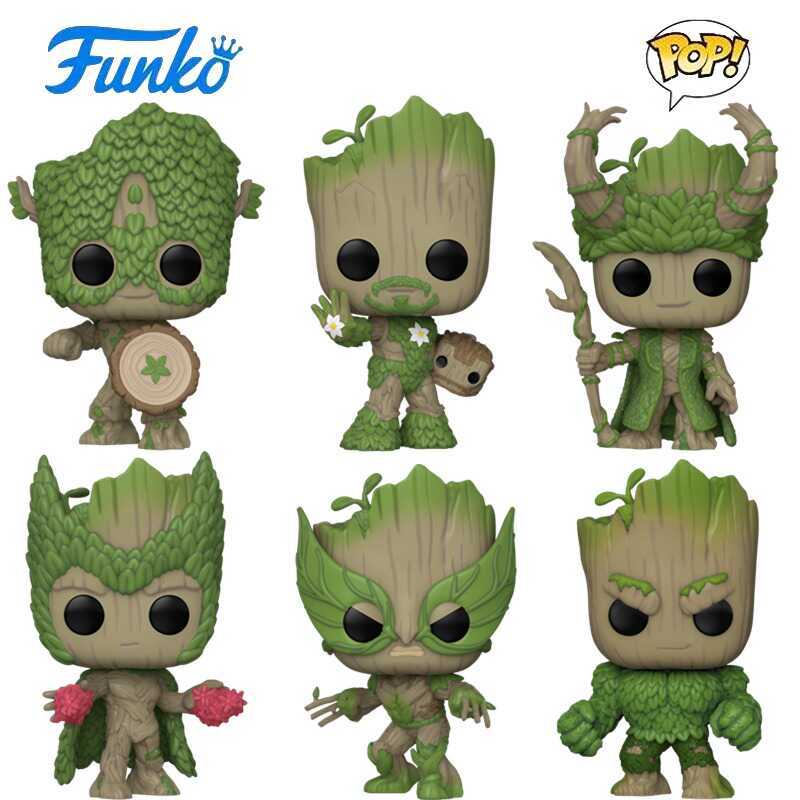 摇头格鲁特卡通公仔手办Funko