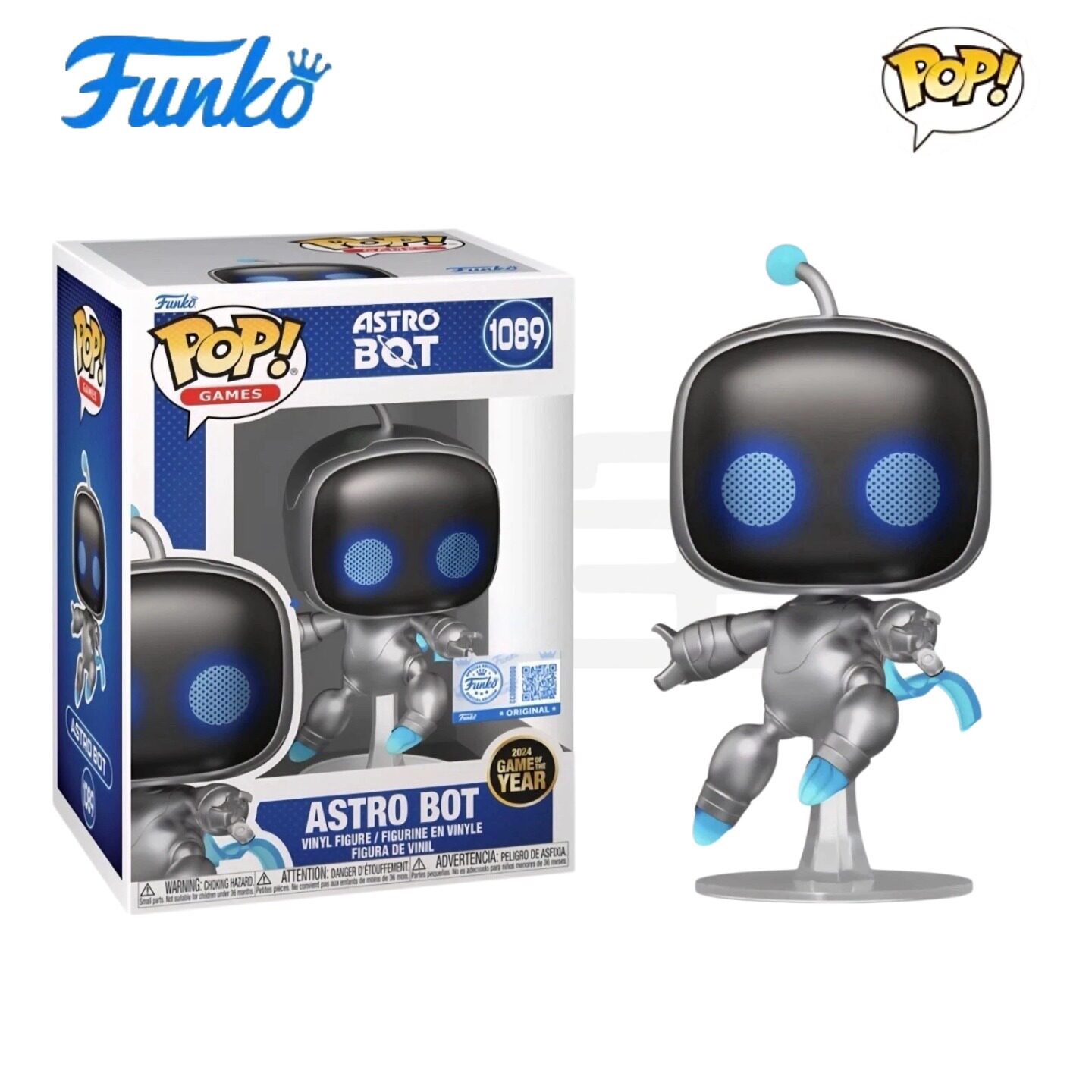 Funko POP索尼游戏Astro Bot宇宙机器人周边公仔手办摆件礼物