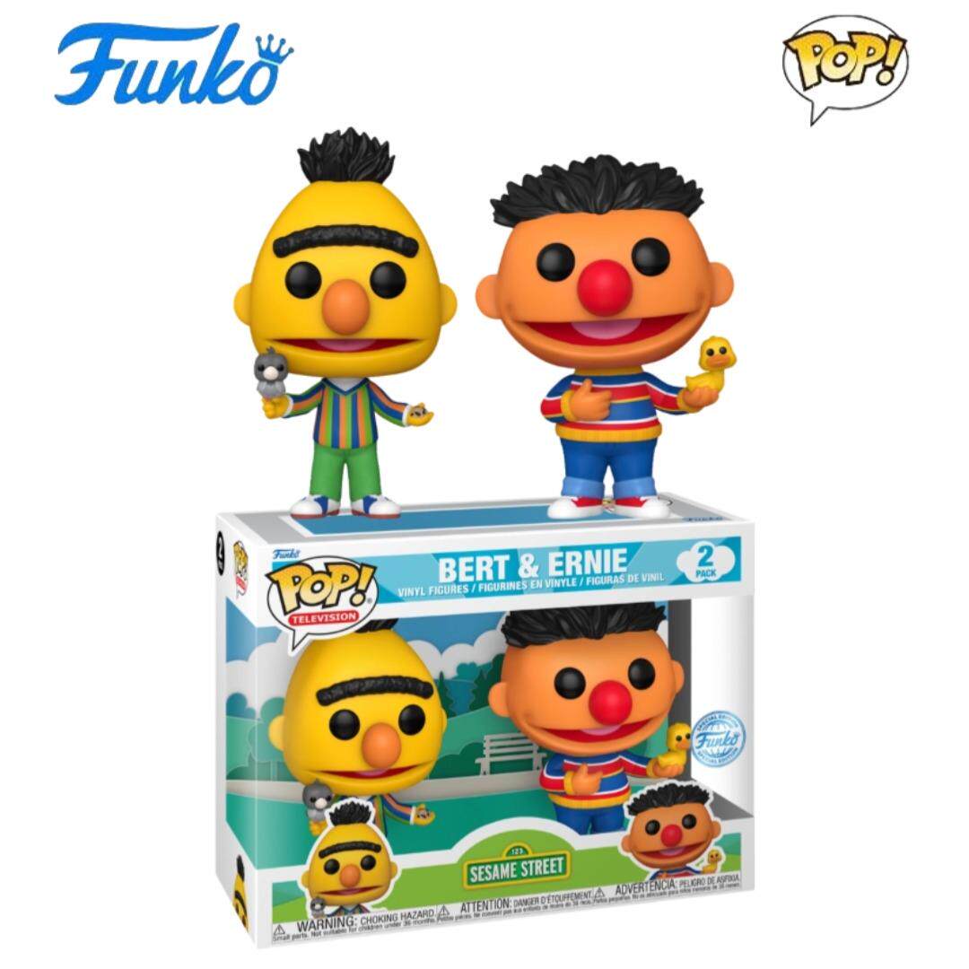 Funko POP 芝麻街Sesame Street - Bert & Ernie伯尔特和恩里手办