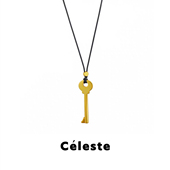 简约小众设计感长款 Céleste 命运之门钥匙吊坠项链女时尚 毛衣链