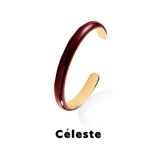 Céleste 叠戴开口手环手饰 简约珐琅釉手镯女轻奢高级感时髦个性
